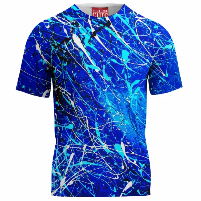 Dripping Blue T-Shirt