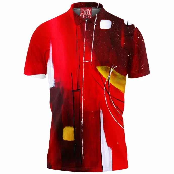 Untitled Abstract Polo Shirt