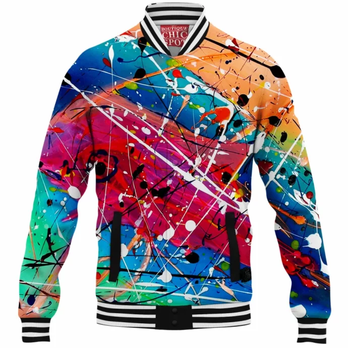 Poisson Troubles Baseball Jacket