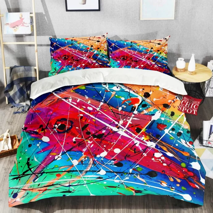 Poisson Troubles Bedding Set