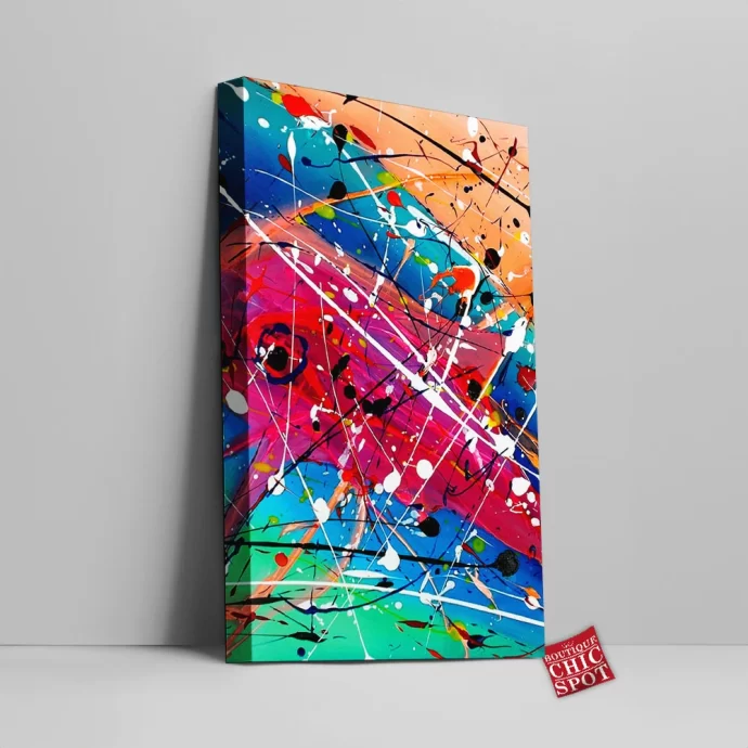 Poisson Troubles Canvas Wall Art