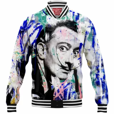 Salvador Dali Baseball-Jacket