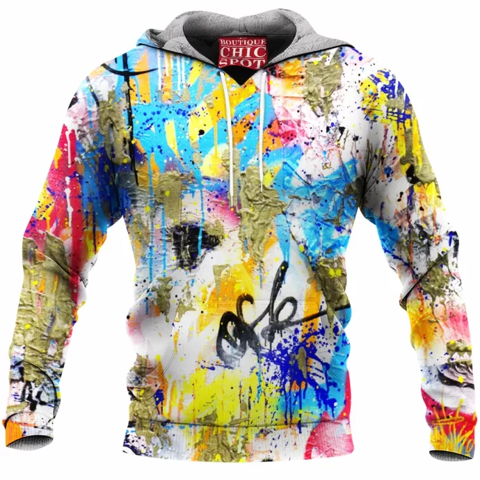 Colorful Fleece Hoodie