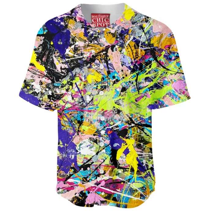 Colorful Baseball Jersey