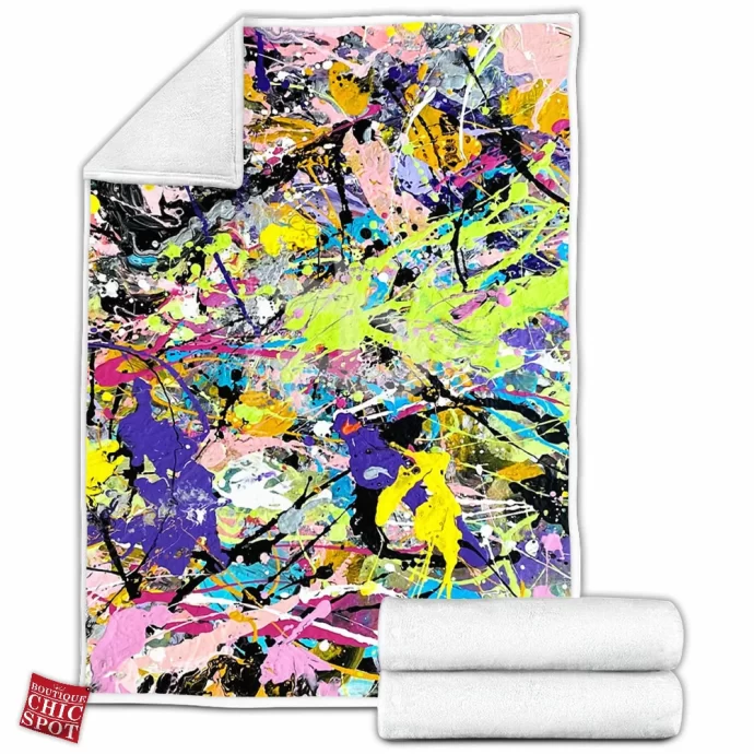 Colorful Fleece Blanket