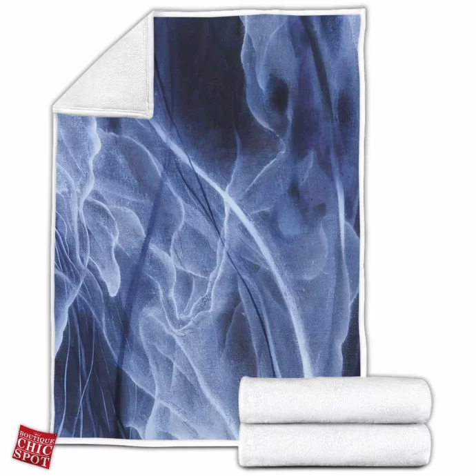 Light Blue Fleece Blanket