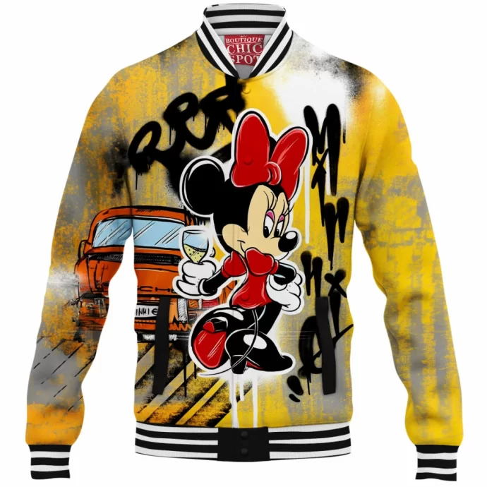 Minnie Mouse Baseball Jacket