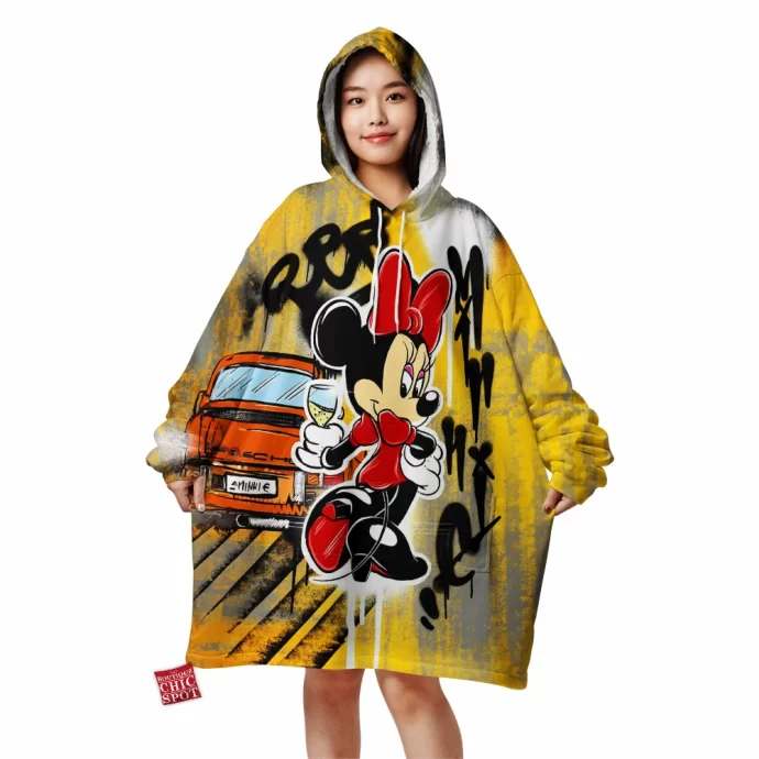 Minnie Mouse Blanket Hoodie