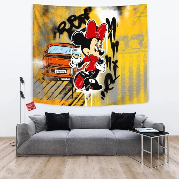 Minnie Mouse Tapestry