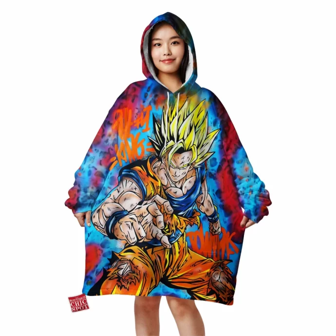 Son Goku Blanket Hoodie