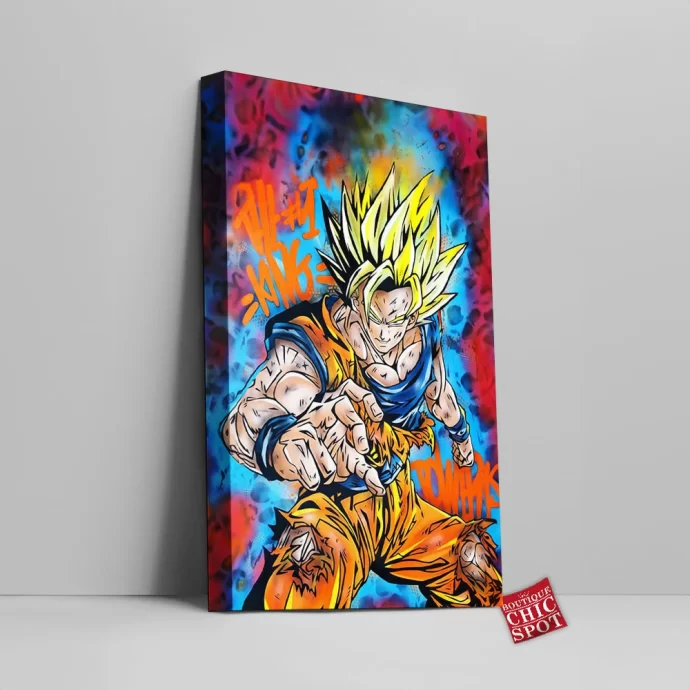 Son Goku Canvas Wall Art