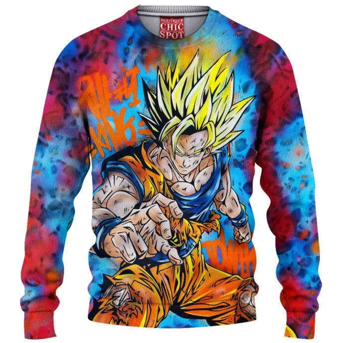 Son Goku Knitted Sweater