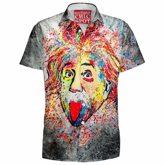 Albert Einstein Hawaiian Shirt