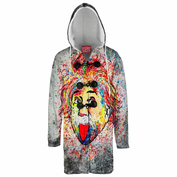 Albert Einstein Hooded Cloak Coat