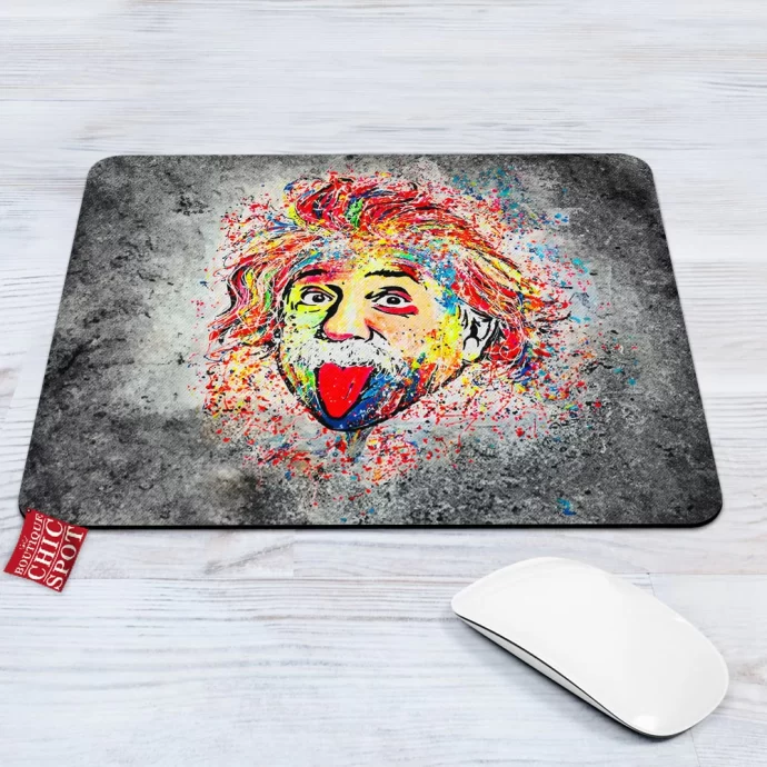 Albert Einstein Mouse Pad