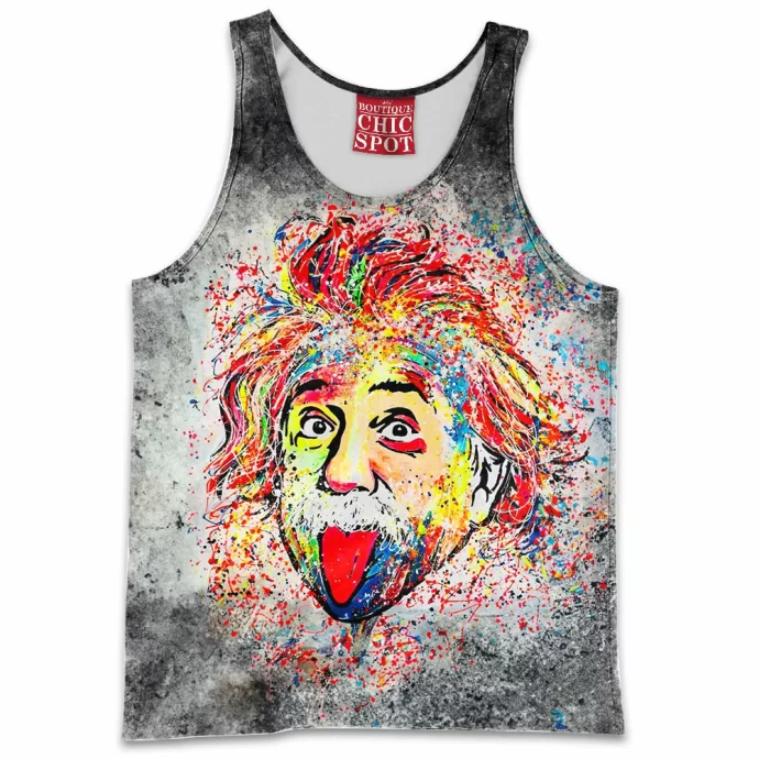 Albert Einstein Tank Top