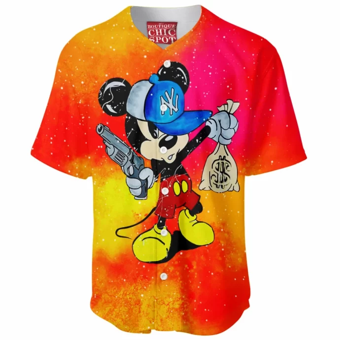 Mickey Mouse Baseball Jersey