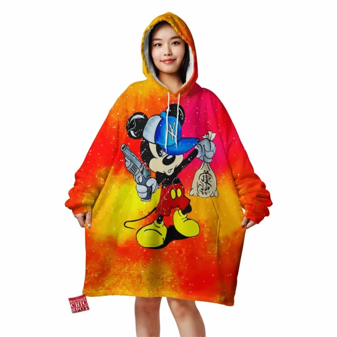 Mickey Mouse Blanket Hoodie