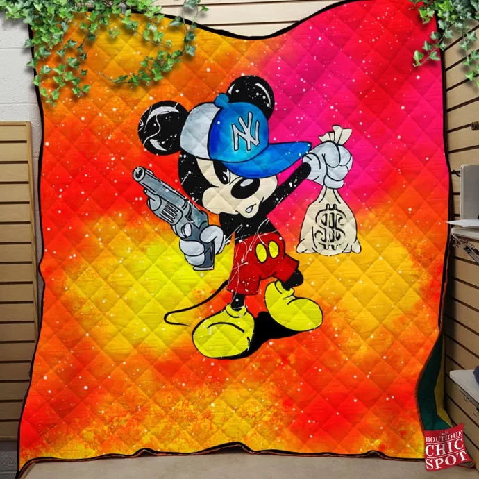 Mickey Mouse Quilt Blanket