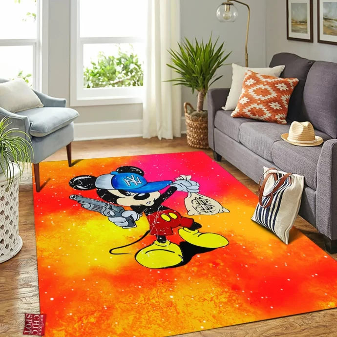 Mickey Mouse Rectangle Rug