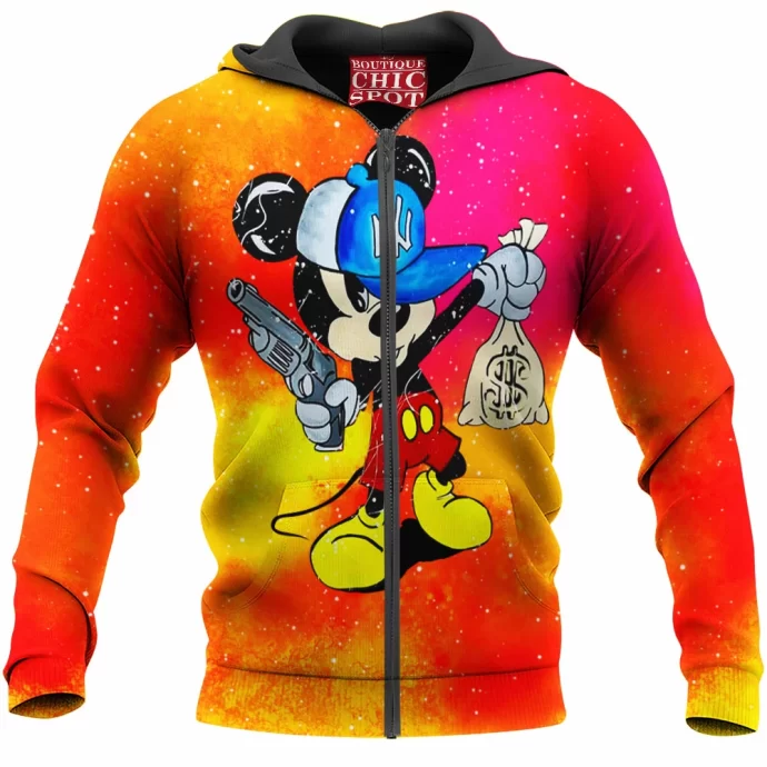 Mickey Mouse Zip Hoodie