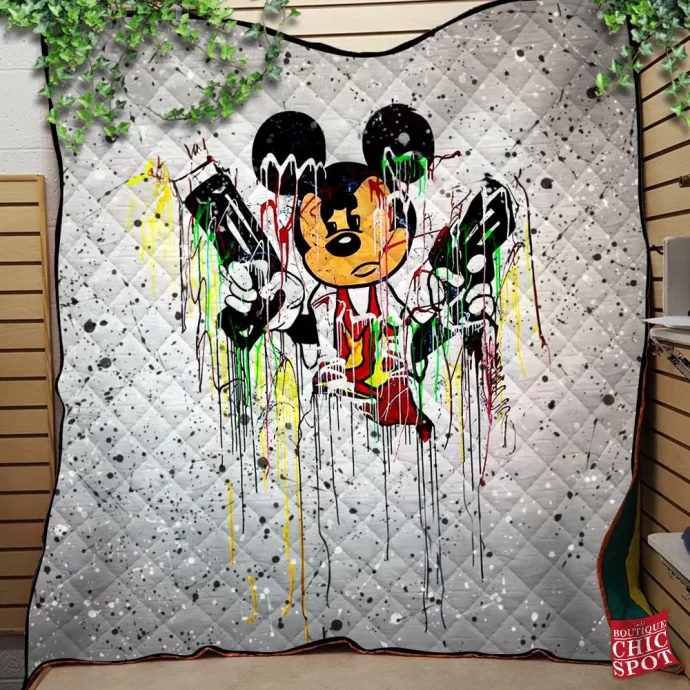 Mickey Mouse Quilt Blanket