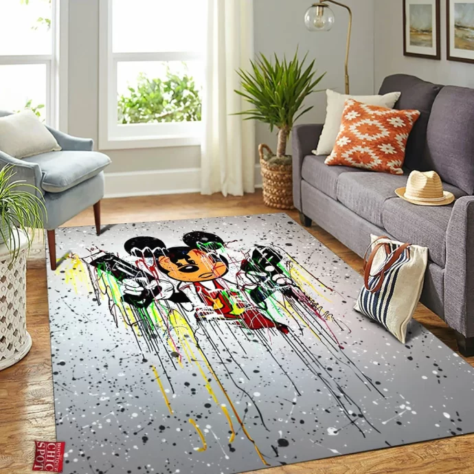 Mickey Mouse Rectangle Rug