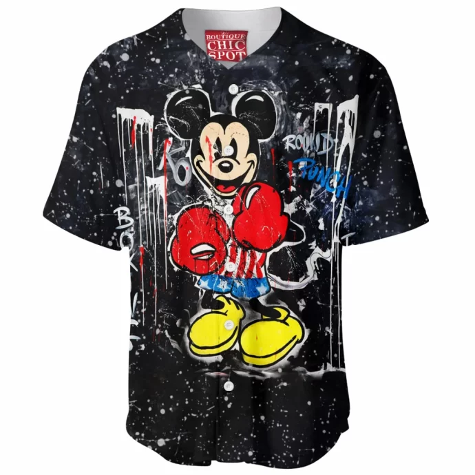 Mickey Mouse Baseball Jersey