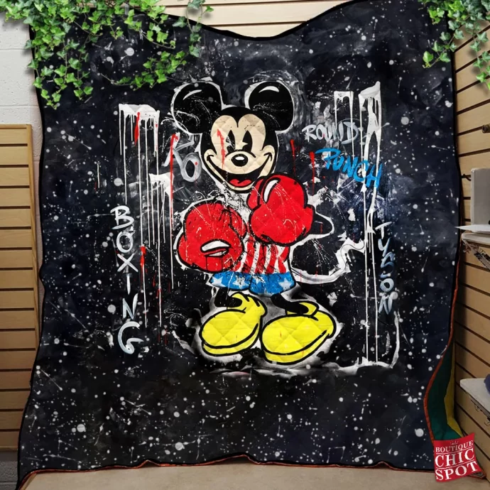 Mickey Mouse Quilt Blanket