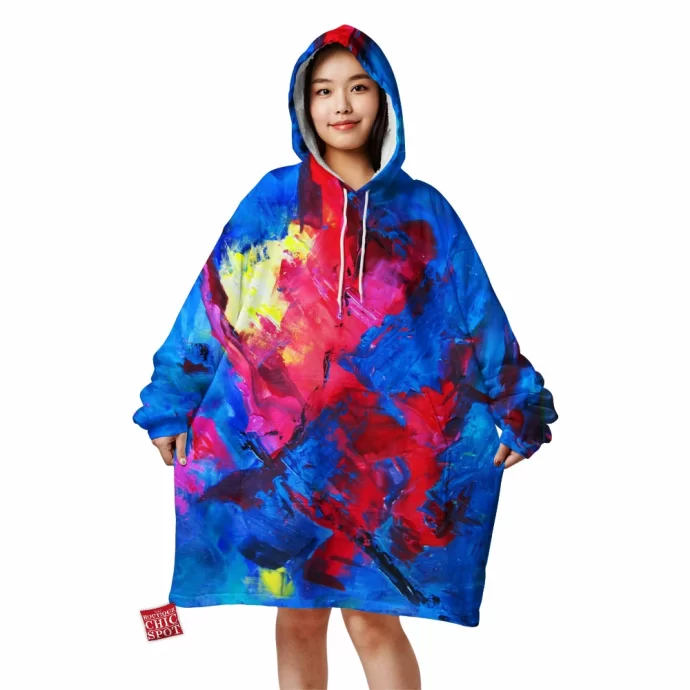 Crabs In Space Blanket Hoodie