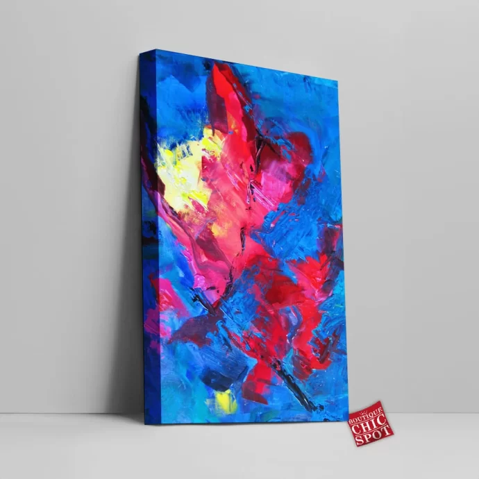 Crabs In Space Canvas Wall Art