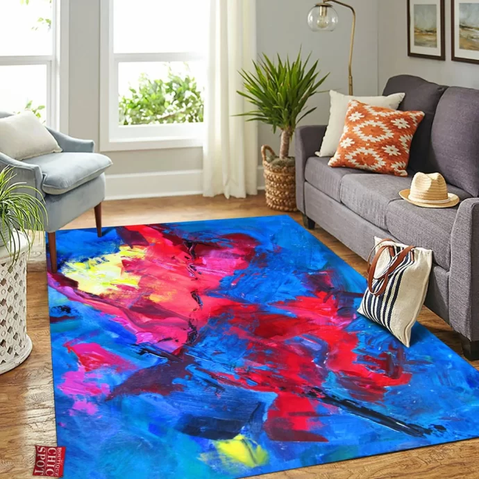 Crabs In Space Rectangle Rug