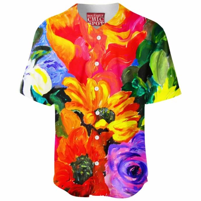 Tropical Colors Baseball Jersey