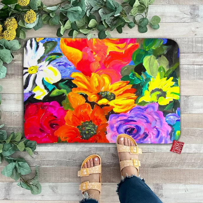 Tropical Colors Doormat