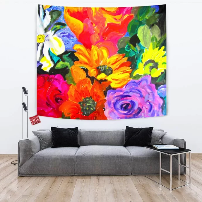 Tropical Colors Tapestry