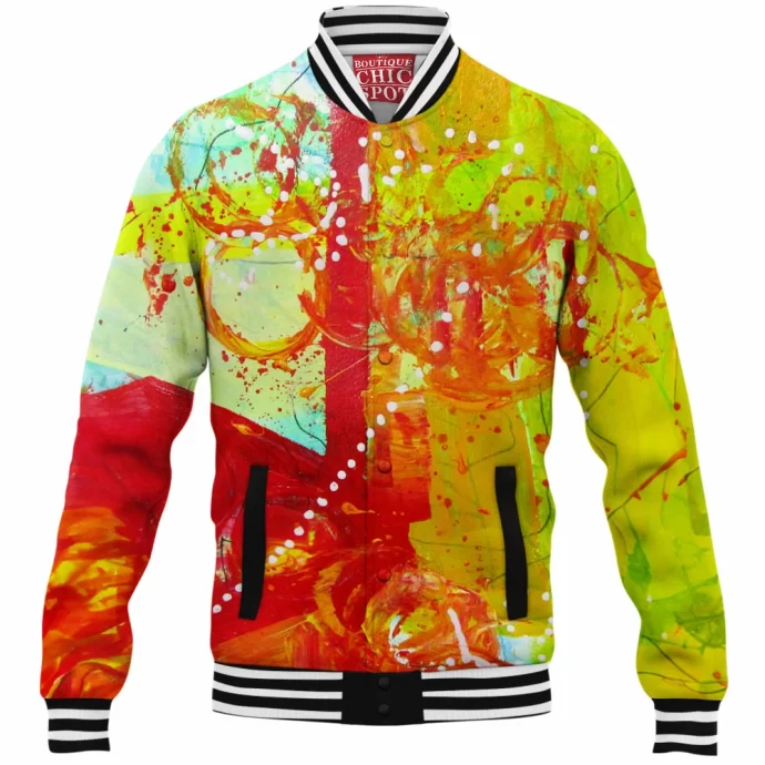 String Of Lights Baseball Jacket