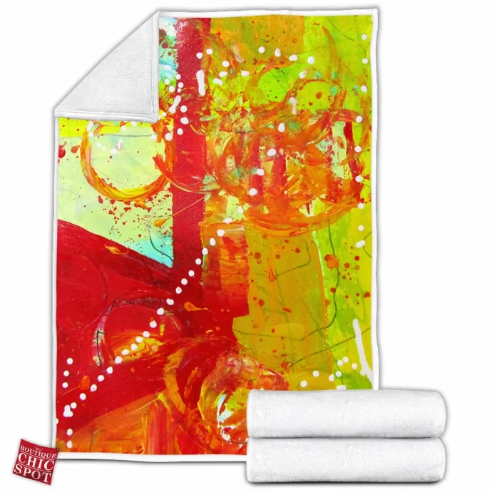 String Of Lights Fleece Blanket