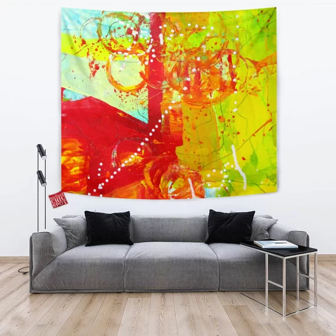 String Of Lights Tapestry