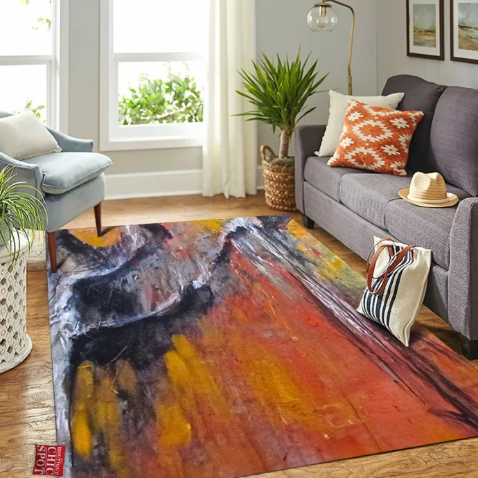 Cascades Rectangle Rug