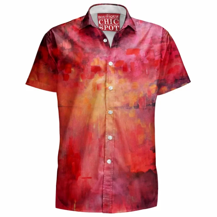 Red sky at night Hawaiian Shirt