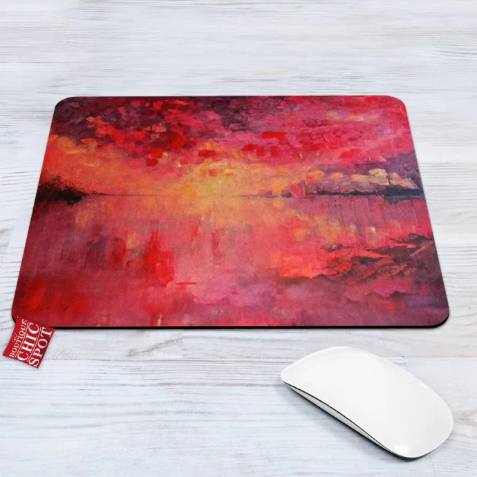 Red sky at night Mouse Pad