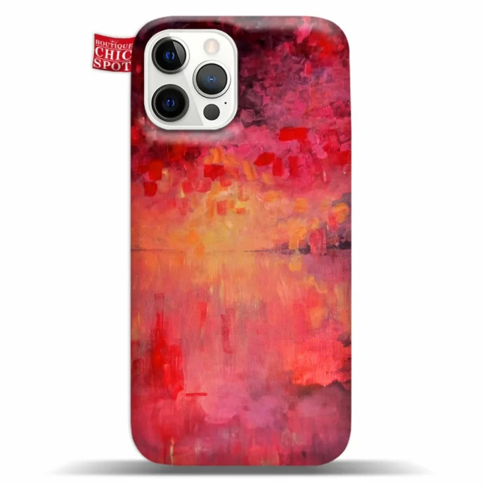 Red sky at night Phone Case Iphone