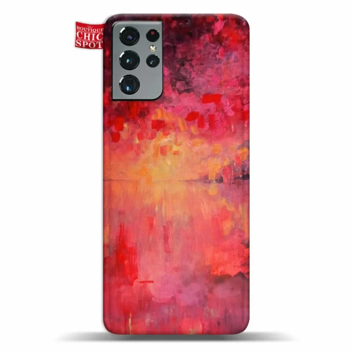 Red sky at night Phone Case Samsung