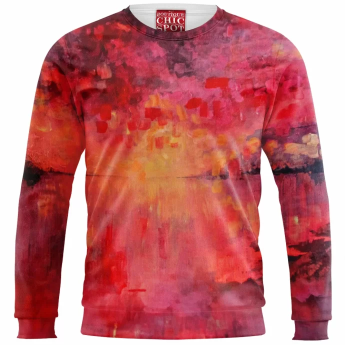 Red sky at night Sweatshirt