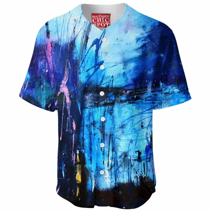 Blue Morning Baseball Jersey