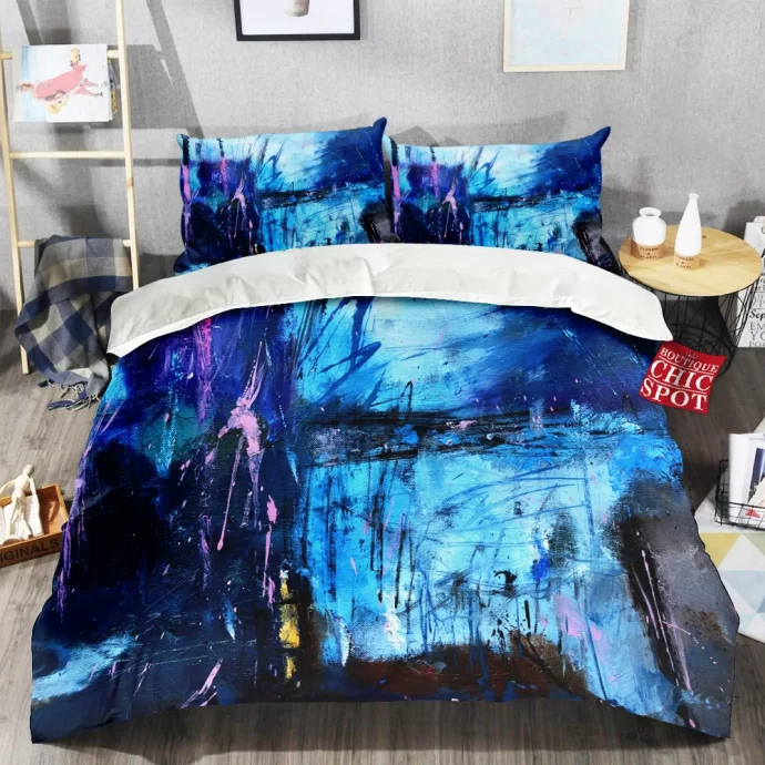 Blue Morning Bedding Set