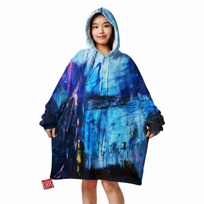 Blue Morning Blanket Hoodie