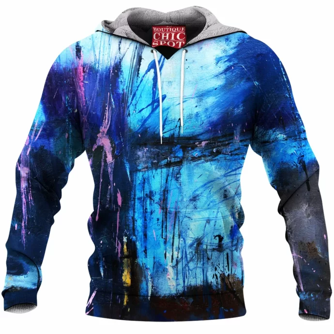 Blue Morning Fleece Hoodie