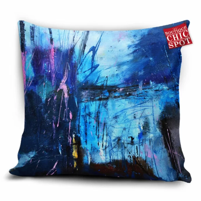 Blue Morning Pillow Cover