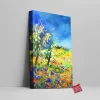 Trees in Spring Canvas Wall Art